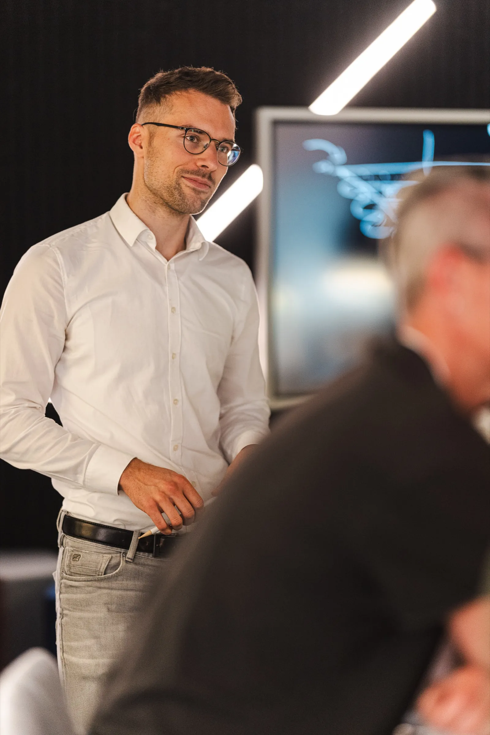 Maxim Burré im Workshop