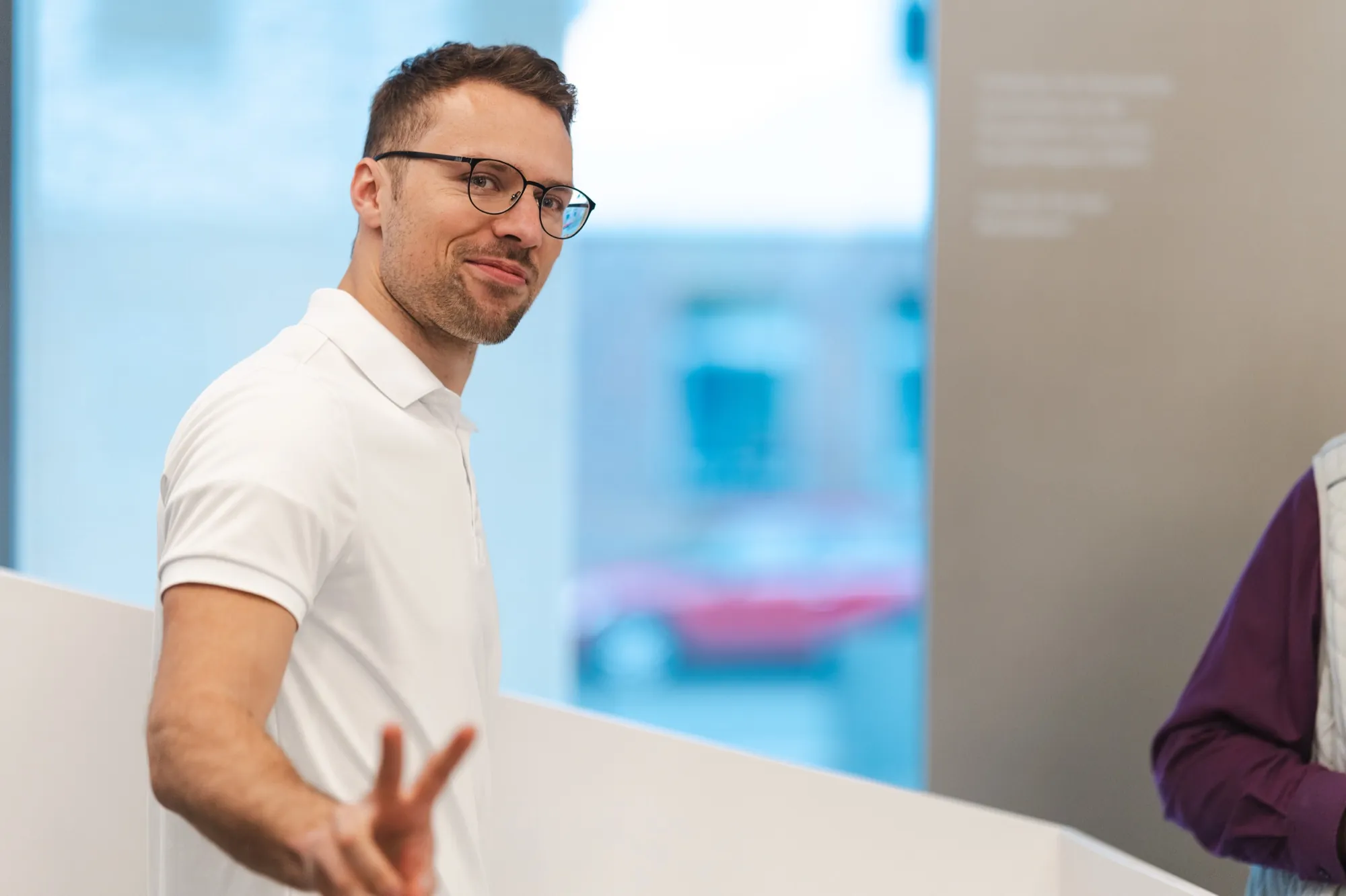 Maxim Burré im Gespräch